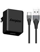 Sạc Energizer Quick Charge Qualcomm 3.0 18W kèm cáp USB Type-C -AC1Q3EUUC23